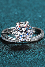 Load image into Gallery viewer, 3 Carat Moissanite 6-Prong Ring