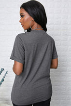 Load image into Gallery viewer, Short Sleeve Round Neck Tee