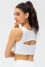Load image into Gallery viewer, Cutout Detail Sports Bra