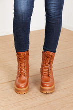 Load image into Gallery viewer, WeeBoo Climbing the Ranks Platform Combat Boots