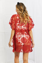 Load image into Gallery viewer, Justin Taylor Summer Moves Lace up Cover Up