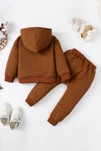Load image into Gallery viewer, Kids Textured Hoodie and Joggers Set
