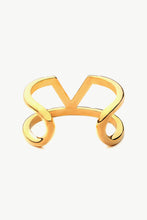 Load image into Gallery viewer, 18K Gold-Plated Open Bracelet