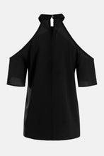 Load image into Gallery viewer, Cold Shoulder Halter Neck Top