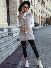 Load image into Gallery viewer, Collared Neck Teddy Vest