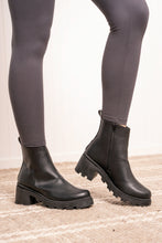 Load image into Gallery viewer, Legend Side Zipper Faux Leather Booties