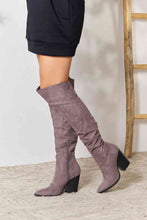 Load image into Gallery viewer, East Lion Corp Block Heel Knee High Boots