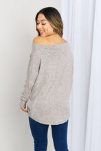 Load image into Gallery viewer, DIBS 1009 ee:some Heathered Off-Shoulder Top