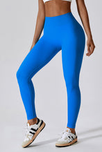 Load image into Gallery viewer, Wide Waistband Slim Fit Long Sports Leggings