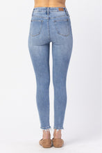 Load image into Gallery viewer, Judy Blue Full Size Button Fly Raw Hem Jeans