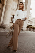 Load image into Gallery viewer, Button Front Long Sleeve Blouse