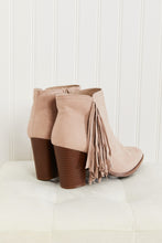 Load image into Gallery viewer, Qupid It's Always Been You Tassel Detail Booties