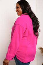 Load image into Gallery viewer, GeeGee Highway Full Size Longline Shirt Jacket with Pockets