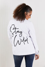Load image into Gallery viewer, Fantastic Fawn STAY WILD Denim Jacket