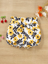 Load image into Gallery viewer, Decorative Button Tank and Floral Shorts Set