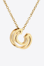 Load image into Gallery viewer, A to J Letter Pendant Nekclace