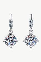 Load image into Gallery viewer, 1 Carat Moissanite Drop Earrings