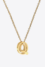 Load image into Gallery viewer, K to T Letter Pendant Necklace DIBS K-T