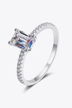 Load image into Gallery viewer, 925 Sterling Silver Ring with Moissanite