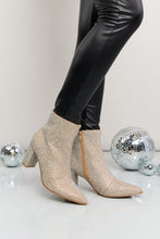 Load image into Gallery viewer, Forever Link Rhinestone Pointed Toe Booties