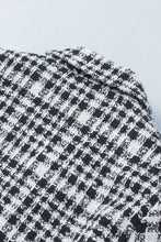 Load image into Gallery viewer, Plaid Double-Breasted Blazer