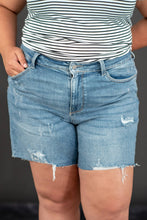 Load image into Gallery viewer, Judy Blue Elena Full Size High-Waist Cutoff Shorts