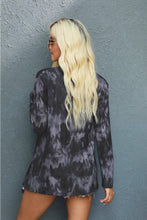 Load image into Gallery viewer, Tie-Dye Open Front Long Sleeve Cardigan