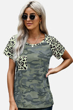 Load image into Gallery viewer, Leopard Pocket Camo T-Shirt