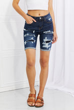 Load image into Gallery viewer, Judy Blue Lucy High Rise Patch Bermuda Shorts
