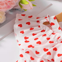 Load image into Gallery viewer, Printed Frill Trim Ruffle Hem Dress