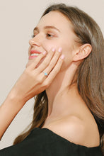 Load image into Gallery viewer, 925 Sterling Silver Artificial Turquoise Ring