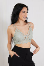 Load image into Gallery viewer, Zenana Forever Flirty Full Size Lace Bralette in Light Sage
