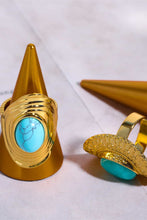 Load image into Gallery viewer, Natural Stone Copper Ring