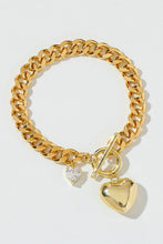 Load image into Gallery viewer, Heart Charm Bracelet
