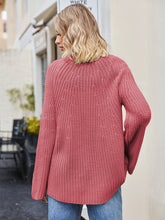 Load image into Gallery viewer, Raglan Sleeve Waffle Knit Sweater