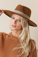 Load image into Gallery viewer, Justin Taylor Geometric Fedora