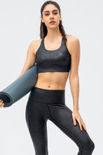 Load image into Gallery viewer, Textured High Waist Yoga Leggings