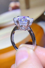 Load image into Gallery viewer, 5 Carat Moissanite Solitaire Ring