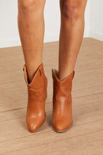 Load image into Gallery viewer, Qupid Times Are Changing Cowboy Booties