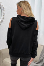 Load image into Gallery viewer, The Perfect Cold Shoulder Hoodie DIBS COLD