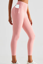 Load image into Gallery viewer, Wide Waistband Sports Leggings with Pockets