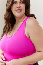 Load image into Gallery viewer, Zenana Hot Pink Tunic Tank DIBS 1001
