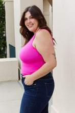 Load image into Gallery viewer, Zenana Hot Pink Tunic Tank DIBS 1001
