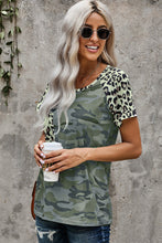 Load image into Gallery viewer, Leopard Pocket Camo T-Shirt