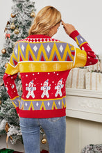 Load image into Gallery viewer, Christmas Snowman Round Neck Sweater