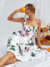 Load image into Gallery viewer, Floral Sleeveless Layered Dress