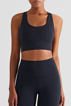 Load image into Gallery viewer, Fire and Desire Crisscross Back Sports Bra