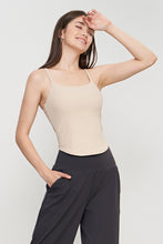 Load image into Gallery viewer, Curved Hem Sports Cami