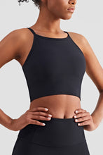 Load image into Gallery viewer, Round Neck Cropped Sports Cami