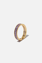 Load image into Gallery viewer, Inlaid Cubic Zirconia Open Ring